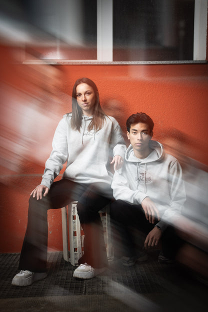 IKARUS Third Eye Embroidery Hoodie — Heather Grey (VORBESTELLUNG)