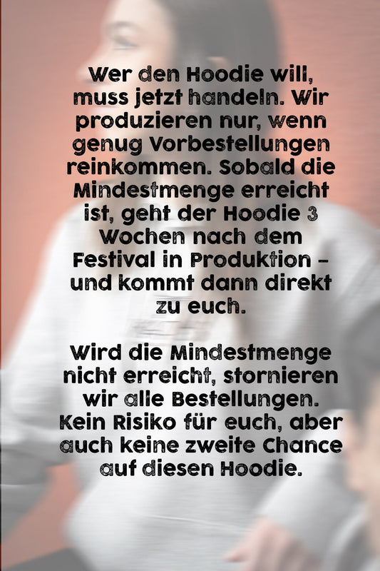 IKARUS Third Eye Embroidery Hoodie — Heather Grey (VORBESTELLUNG)