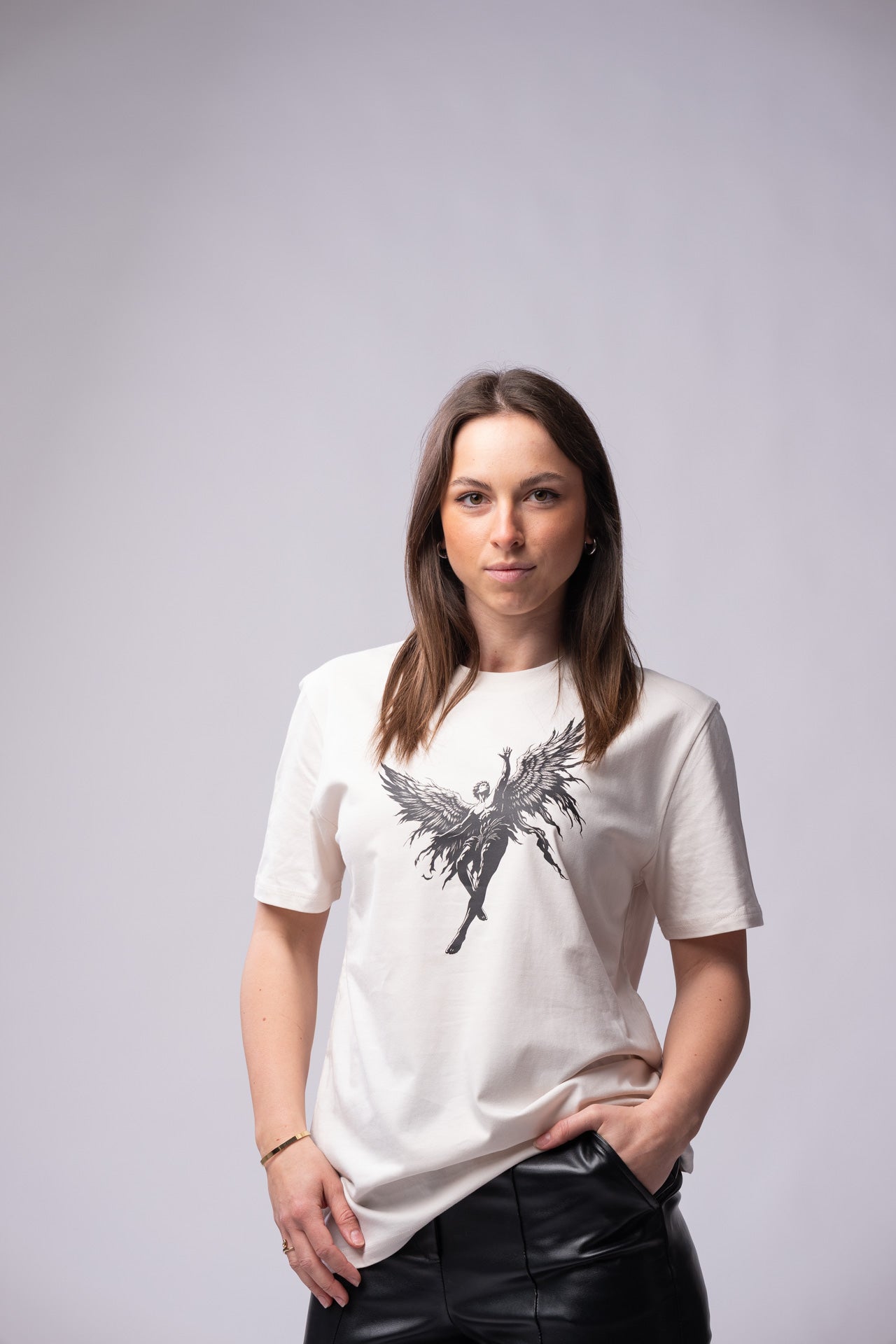 IKARUS Line-Up Shirt — Vintage White