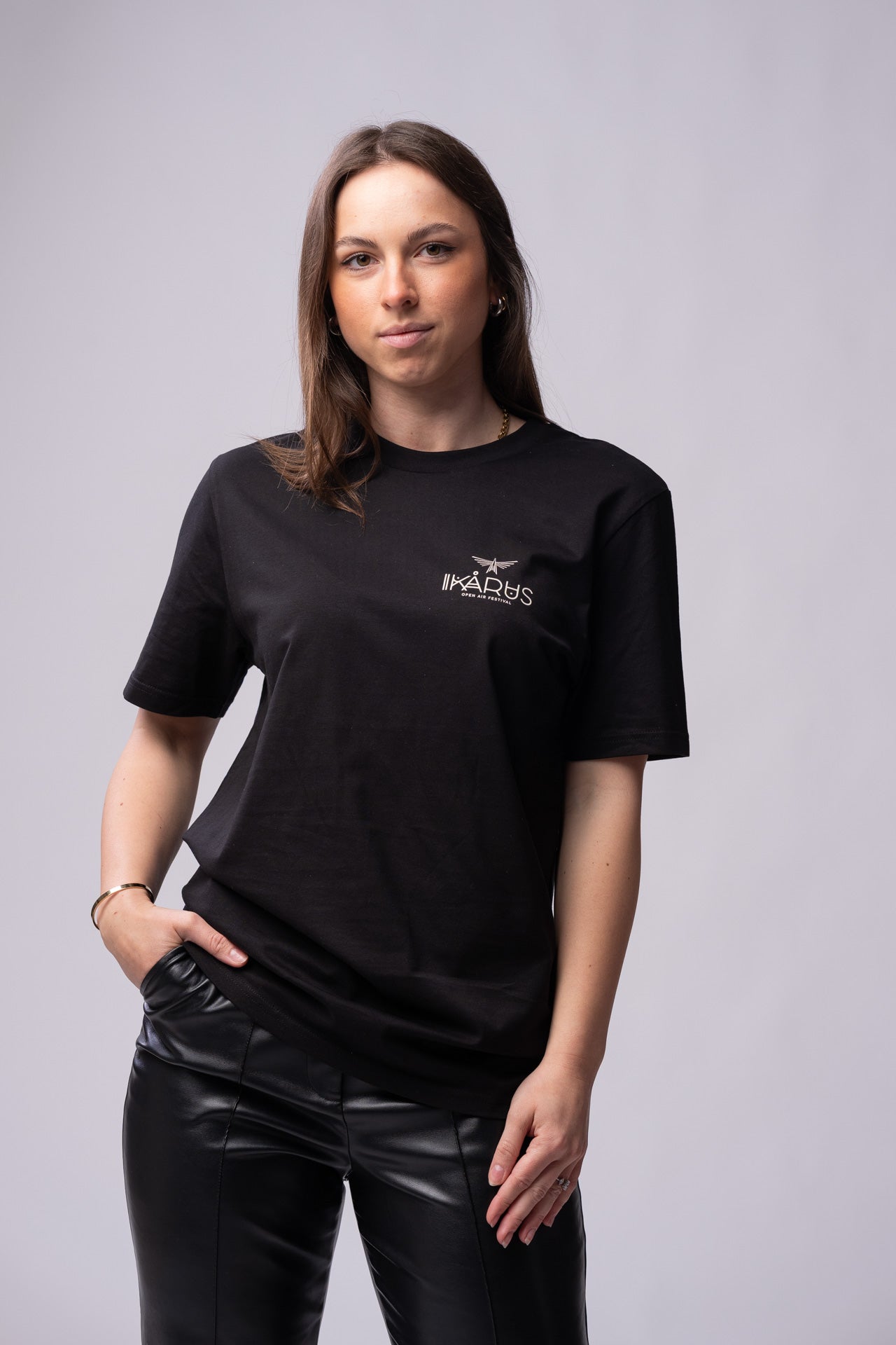 IKARUS Line-Up Shirt — Black