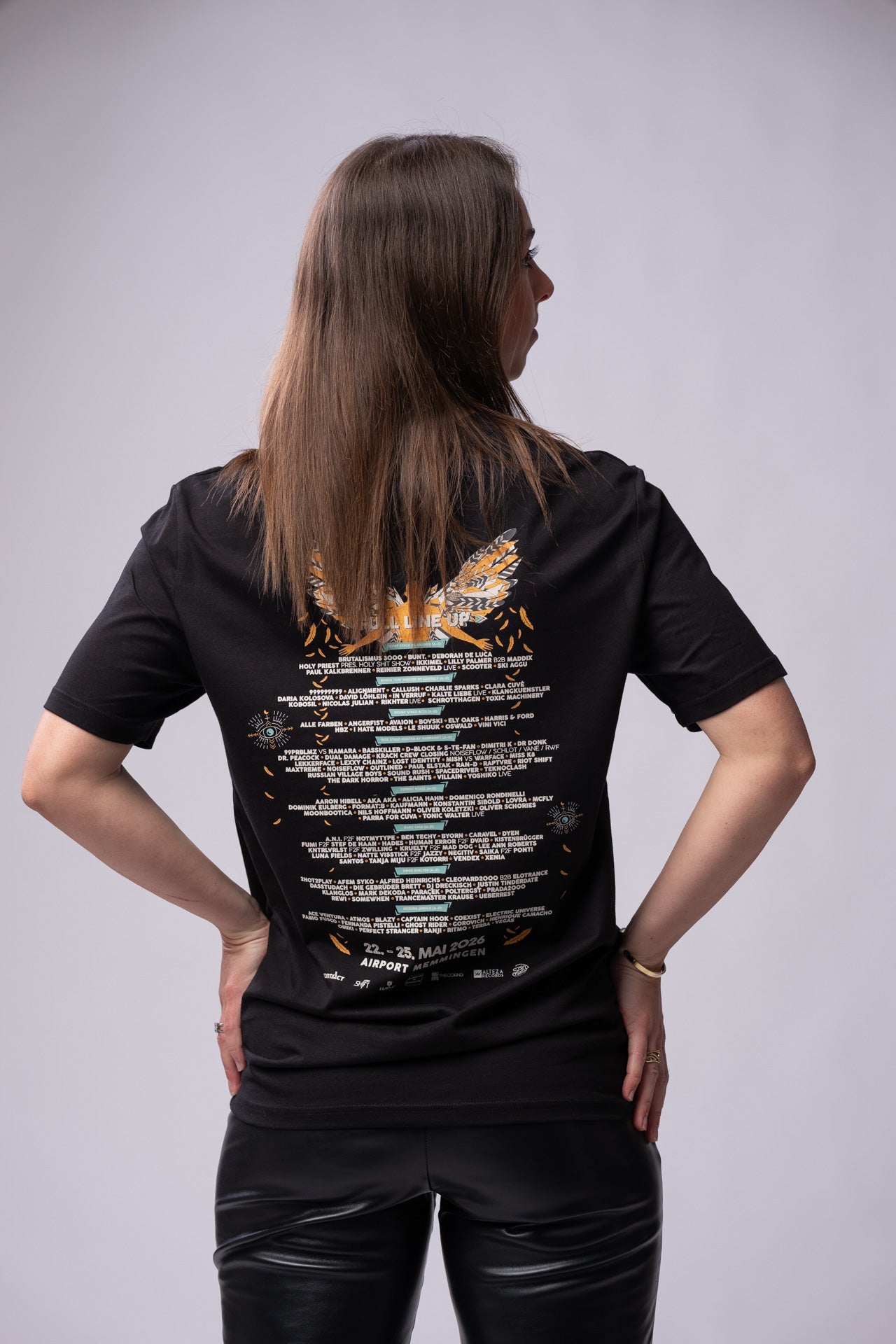 IKARUS Line-Up Shirt — Black