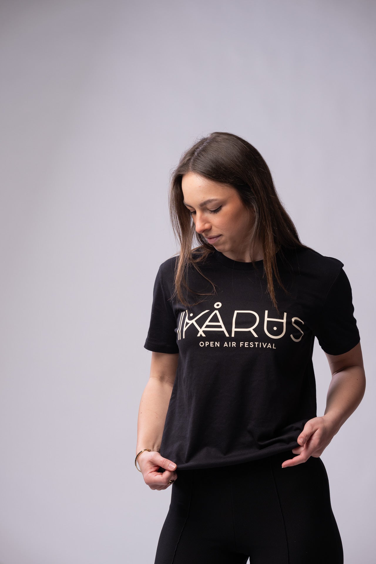 IKARUS Logo Shirt — Black