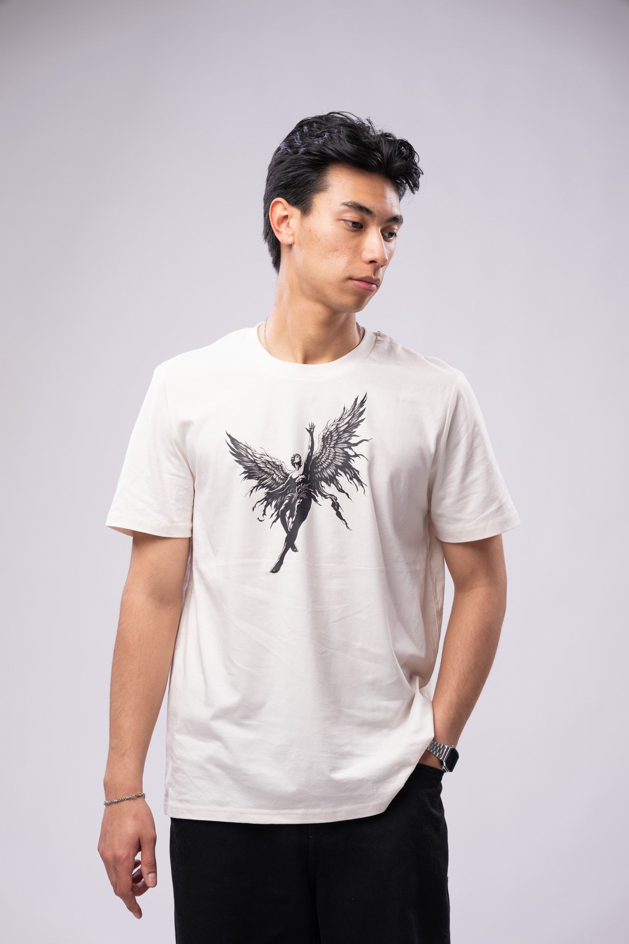 IKARUS Line-Up Shirt — Vintage White