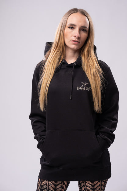 IKARUS Line-Up Hoodie — Black