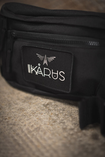 IKARUS Hip Bag — Black